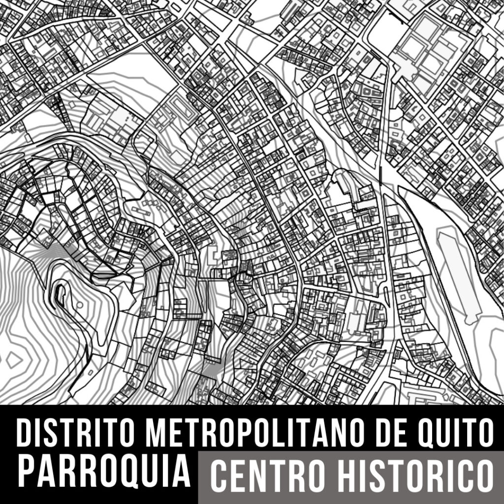 Mapa Predial Parroquia Centro Hist Rico Dm Quito Curvas De Nivel