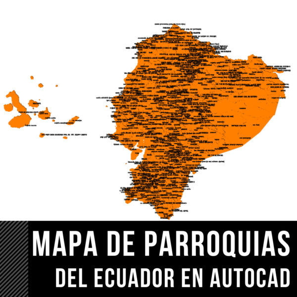 KIT MAPAS ECUADOR AUTOCAD DWG