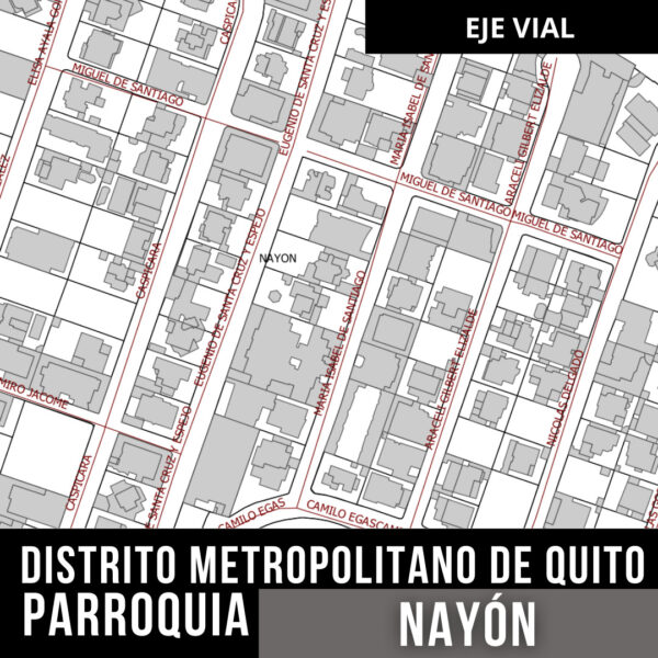 EJE VIAL CALLES NAYÓN