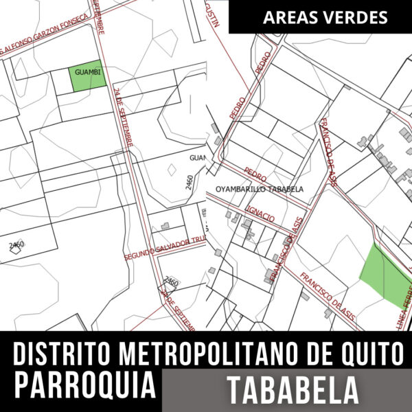 AREAS VERDES PARQUES TABABELA