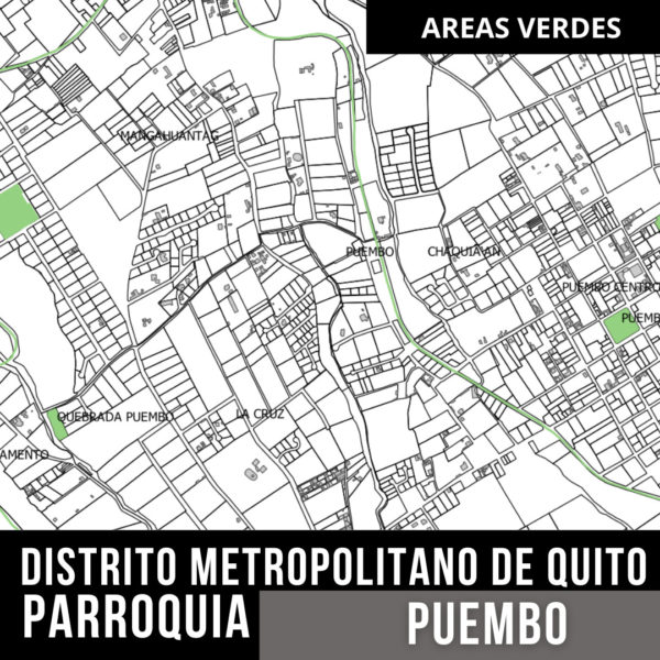 AREAS VERDES PARQUES PUEMBO