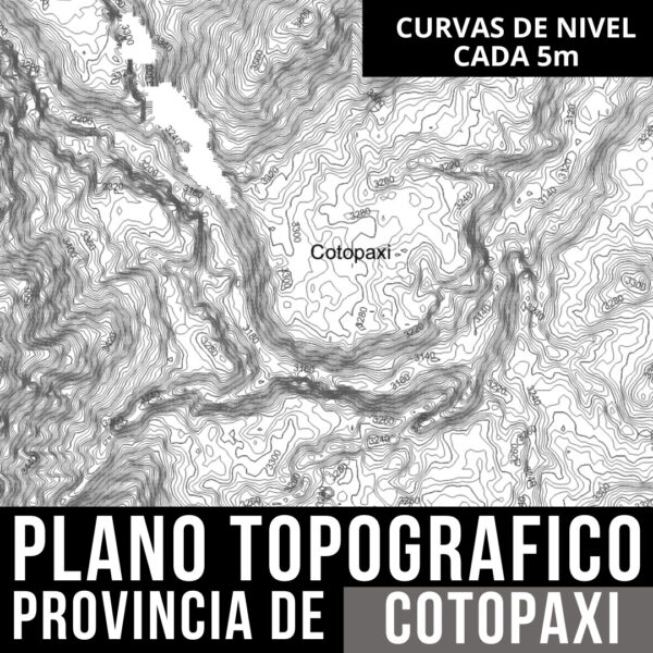 Tu Proyecto Necesita Este Pack_ Curvas de Nivel y Límites Políticos de Cotopaxi al Alcance