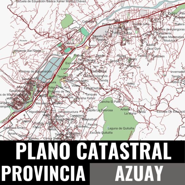 PLANO CATASTRAL GEO-REFERENCIADO DE LA PROVINCIA DEL AZUAY (3)