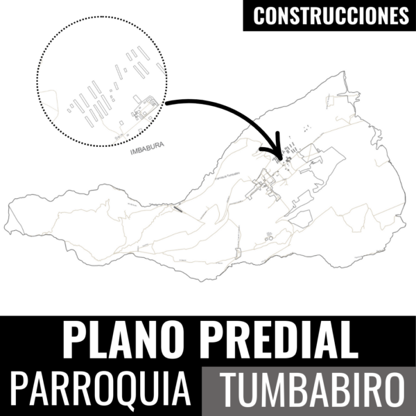 PLANO CATASTRAL Y TOPOGRÁFICO TUMBABIRO EN AUTOCAD - Imagen 4